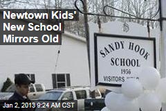 Newtown Kids Check Out New School Today