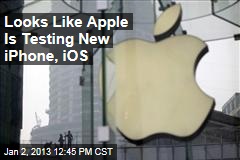 Looks Like Apple Is Testing New iPhone, iOS