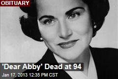 &#39;Dear Abby&#39; Dead at 94