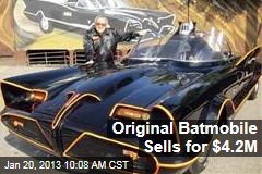 Original Batmobile Sells for $4.2M