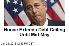 House Passes 3-Month Debt Ceiling Extension