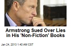 Armstrong Sued Over Lies in His Books