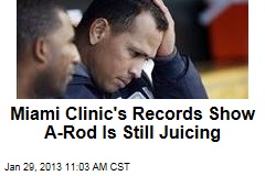 Miami Clinic&#39;s Records Show A-Rod Is Still Juicing