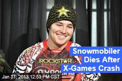 Snowmobiler Dies After X-Games Crash