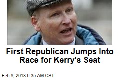 First Republican Jumps Into Race for Kerry&#39;s Seat