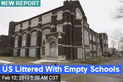 US Cities Packed With Empty Schools