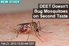DEET Doesn&#39;t Bug Mosquitoes on Second Taste