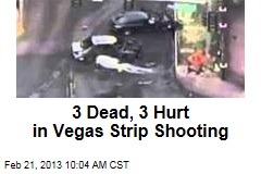 3 Dead, 3 Hurt in Vegas Strip Shooting