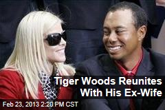 Tiger Woods Reunites With His Ex-Wife