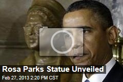 Rosa Parks Statue Unveiled