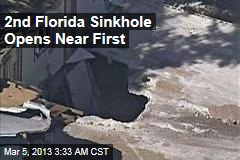 Second Fla. Sinkhole Opens Near First