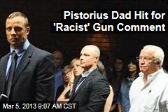 Pistorius Dad Hit for &#39;Racist&#39; Gun Comment