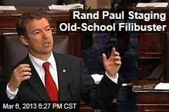 Rand Paul Stages Old-School Filibuster of CIA Nominee