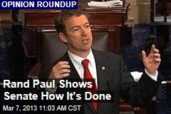 Rand Paul Shows Senate How It&#39;s Done