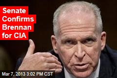 Senate Confirms Brennan for CIA