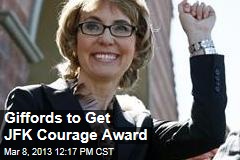 Giffords to Get JFK Courage Award