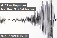 4.7 Earthquake Rattles S. California