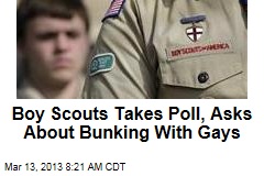 Boy Scouts Takes Poll, Asks About Bunking With Gays