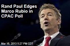Rand Paul Beats Marco Rubio in CPAC Poll