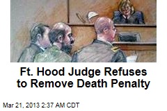 Fort Hood Suspect Can&#39;t Plead Guilty: Judge