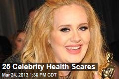 25 Celebrity Health Scares