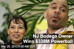 NJ Bodega Owner Wins $338M Powerball