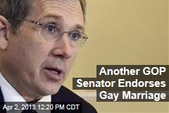 Another GOP Senator Endorses Gay Marriage