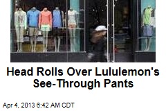 Head Rolls Over Lululemon&#39;s See-Through Pants