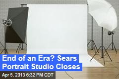 End of an Era? Sears Portrait Studio Closes
