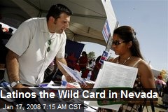 Latinos the Wild Card in Nevada