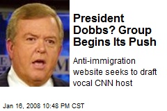 President Dobbs? Group Begins Its Push