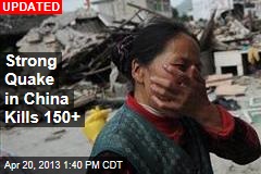 Strong Quake in China Kills 100+
