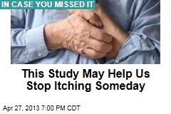 Study May Help Us Stop Itching Someday