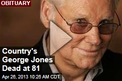 Country&#39;s George Jones Dead at 81