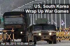 US, South Korea Wrap Up War Games