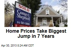 Home Prices Take Biggest Jump in 7 Years