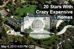 20 Stars With Crazy Expensive Homes