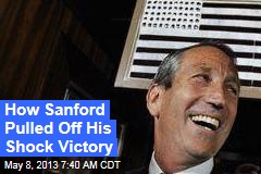 How Sanford Pulled Off His Shock Victory