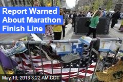 Report Warned About Marathon Finish Line