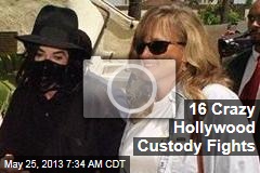 16 Crazy Hollywood Custody Fights