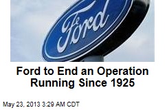 Ford Shutting Down Australian Plants