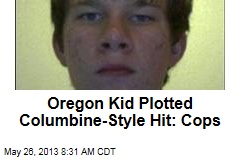 Oregon Kid Plotted Columbine-Style Hit: Cops