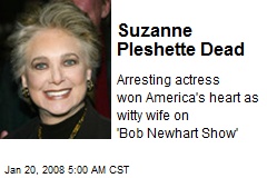 Suzanne Pleshette Dead