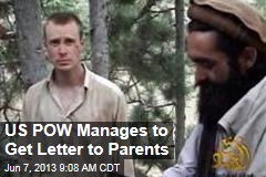 US POW Manages to Get Letter to Parents