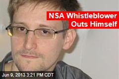 NSA Whistleblower Outs Himself
