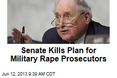 Senate Kills Plan for Military Rape Prosecutors