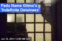 Feds Name Gitmo &#39;Indefinite Detainees&#39;