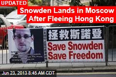 Snowden Flees Hong Kong