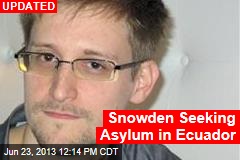 Ecuador Envoy at Moscow Airport to Meet Snowden