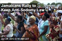 Jamaicans Rally to Keep Anti-Sodomy Law